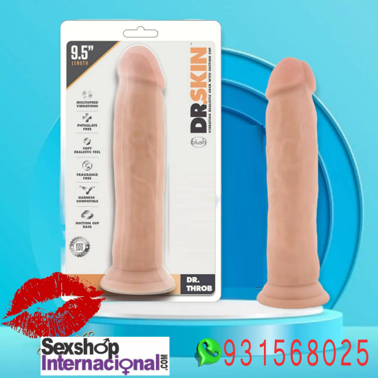 CONSOLADOR PARA GOLOSOS DR.SKIN 9.5 PULGADAS SEXSHOP PTE PIEDRA